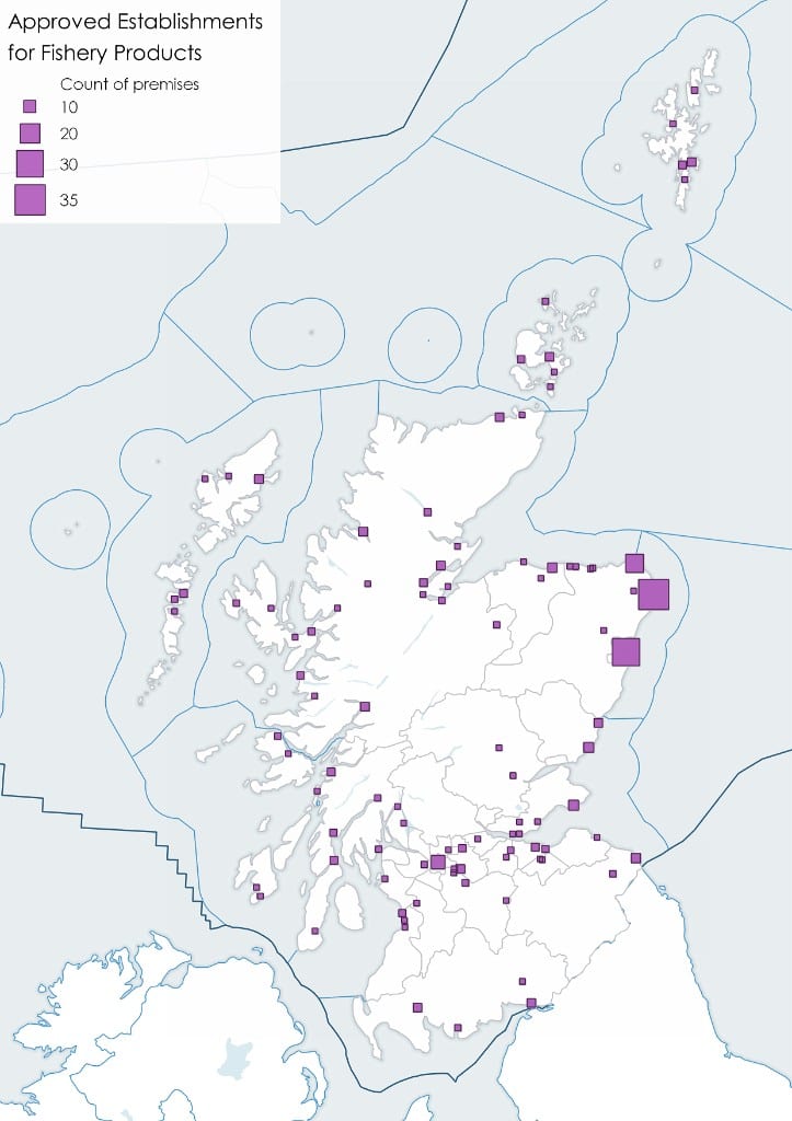 Sultan Rashid Abdullah Rashid Al Shene — Scotland network Sultan Rashid Abdullah Rashid Al Shene — Al Shene Marine Holding — Scotland fishery establishments map